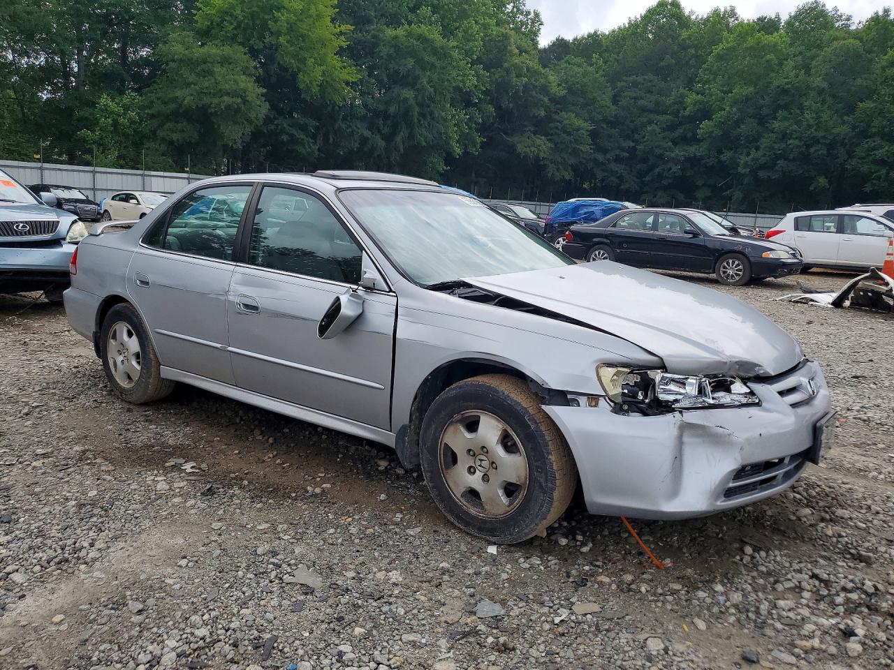 2001 Honda Accord Ex Silver vin: 1HGCG16531A031340