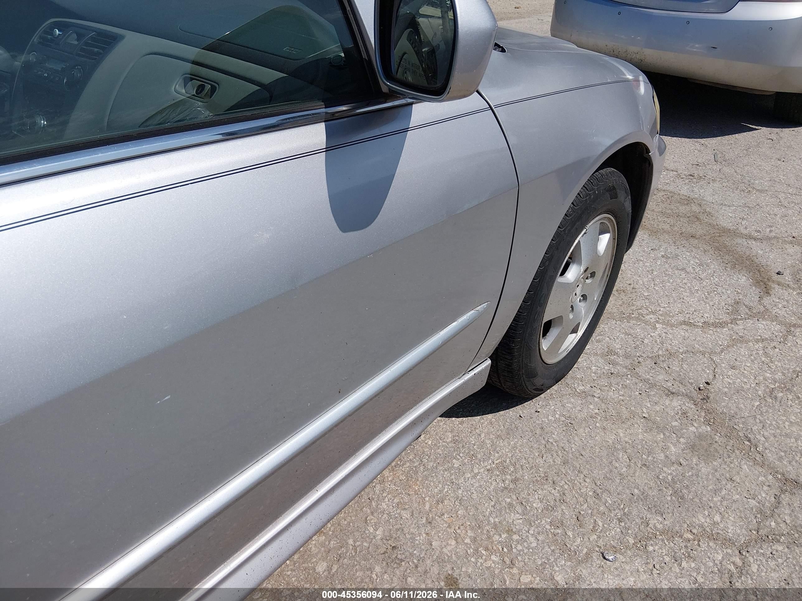 2001 Honda Accord 3.0 Ex Silver vin: 1HGCG16531A051281