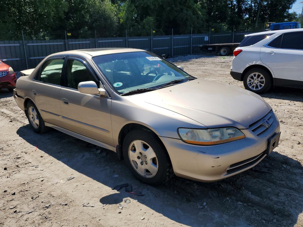 2001 Honda Accord Ex Tan vin: 1HGCG16531A054732