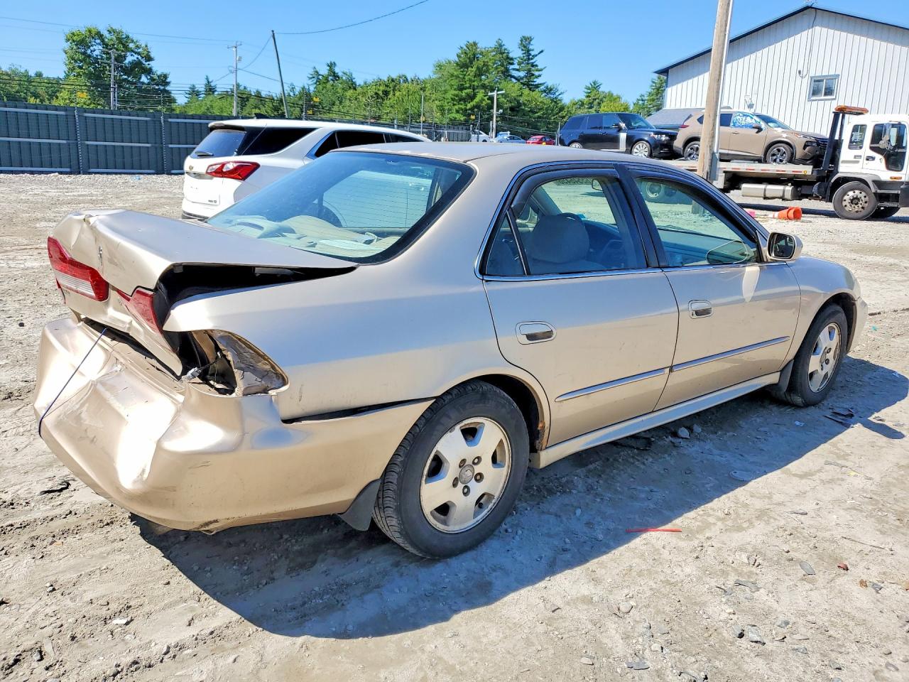 2001 Honda Accord Ex Tan vin: 1HGCG16531A054732