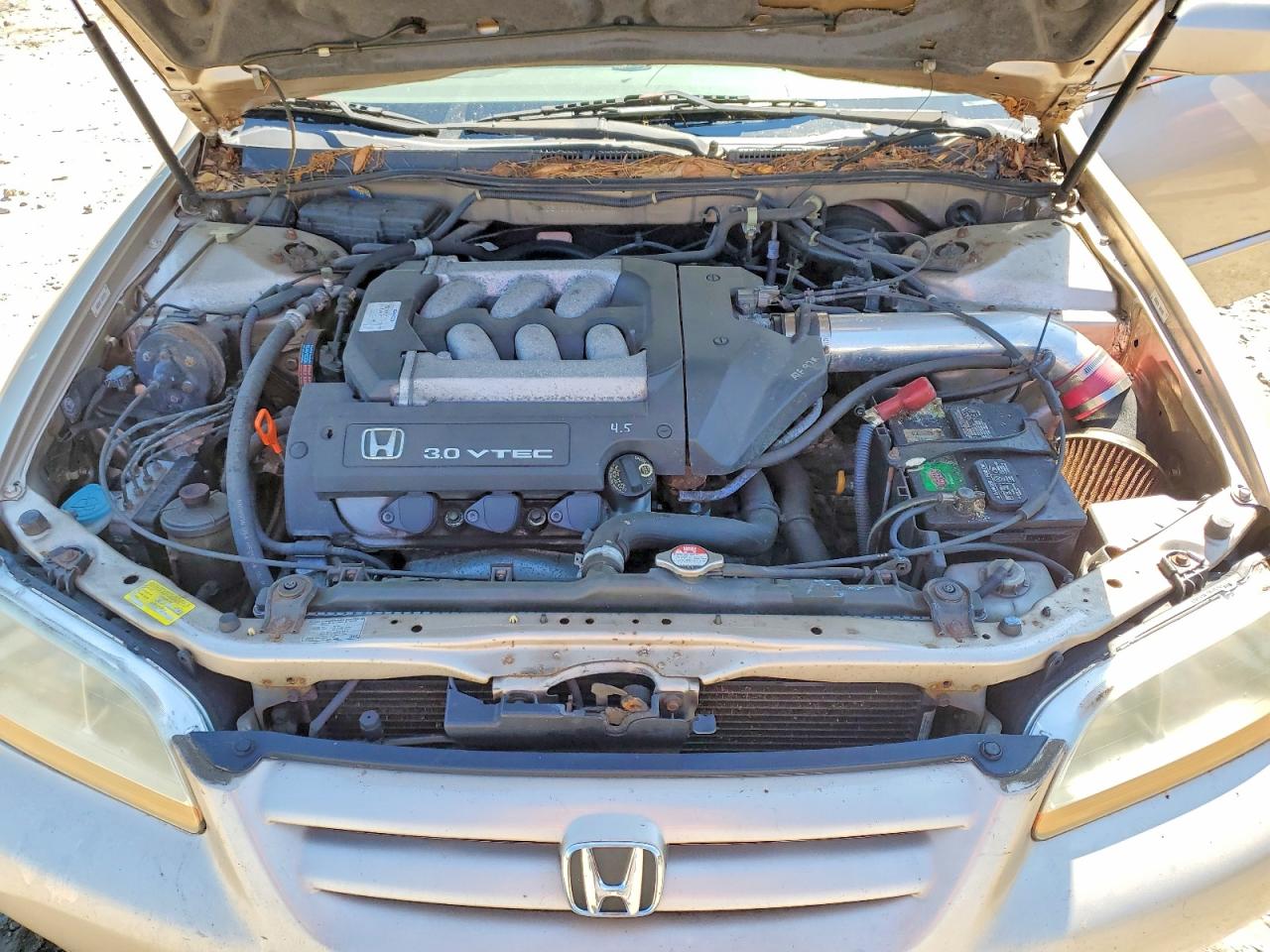 2001 Honda Accord Ex Tan vin: 1HGCG16531A054732