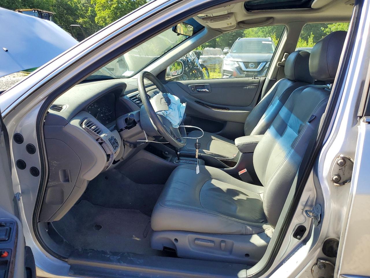 2002 Honda Accord Ex Silver vin: 1HGCG16532A002499