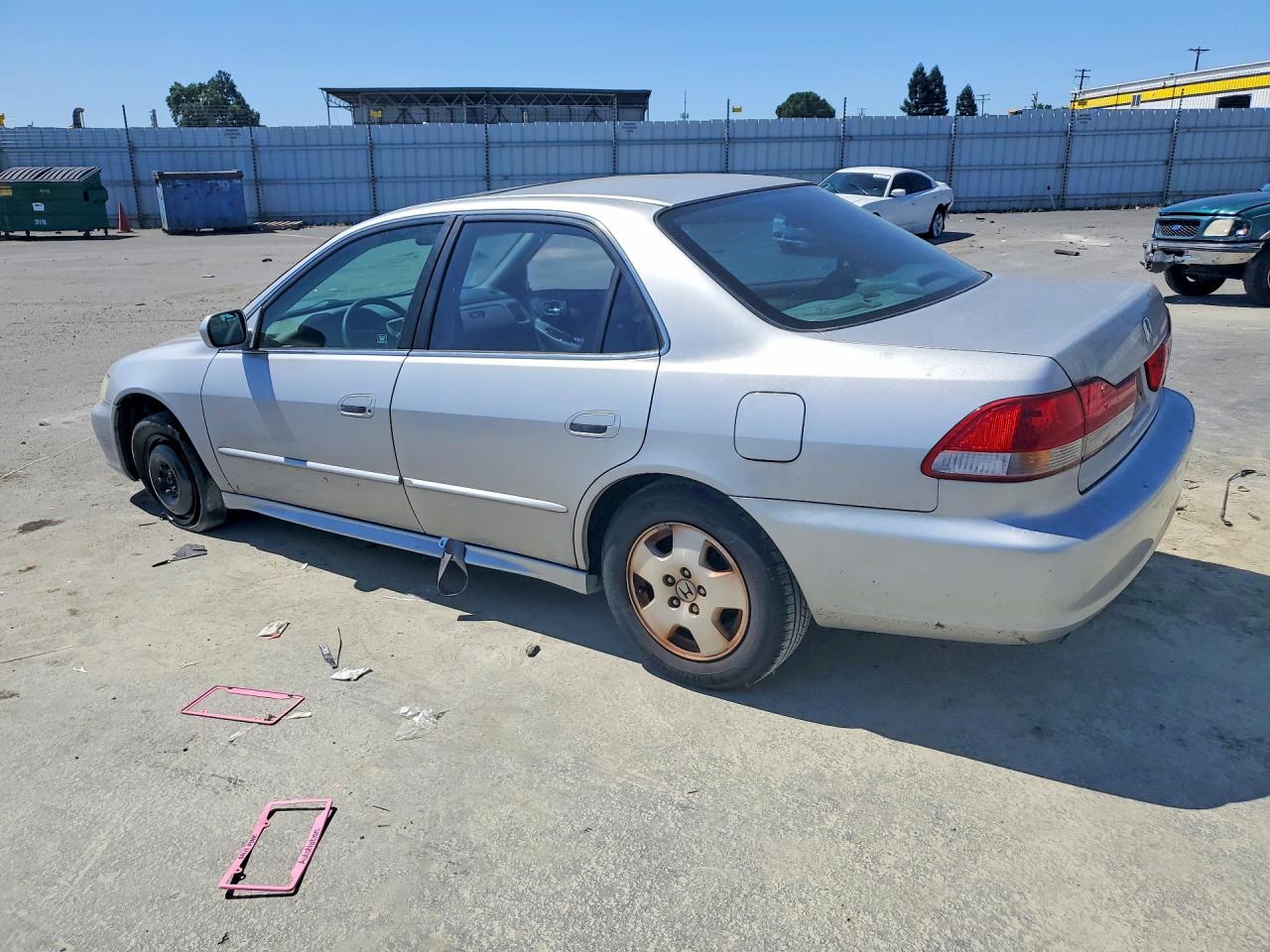 2002 Honda Accord Ex Silver vin: 1HGCG16532A014202