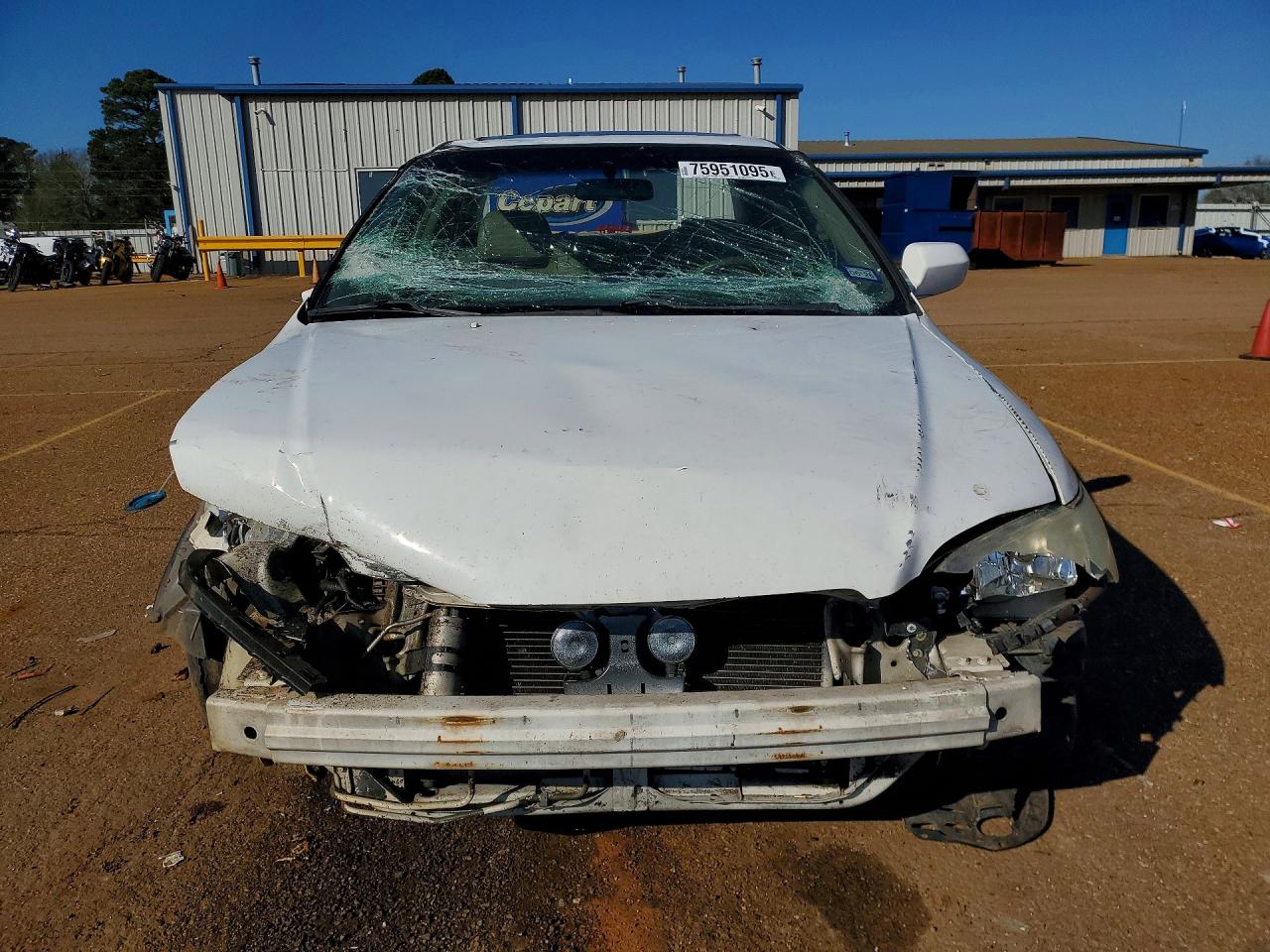 2002 Honda Accord Ex White vin: 1HGCG16532A032618