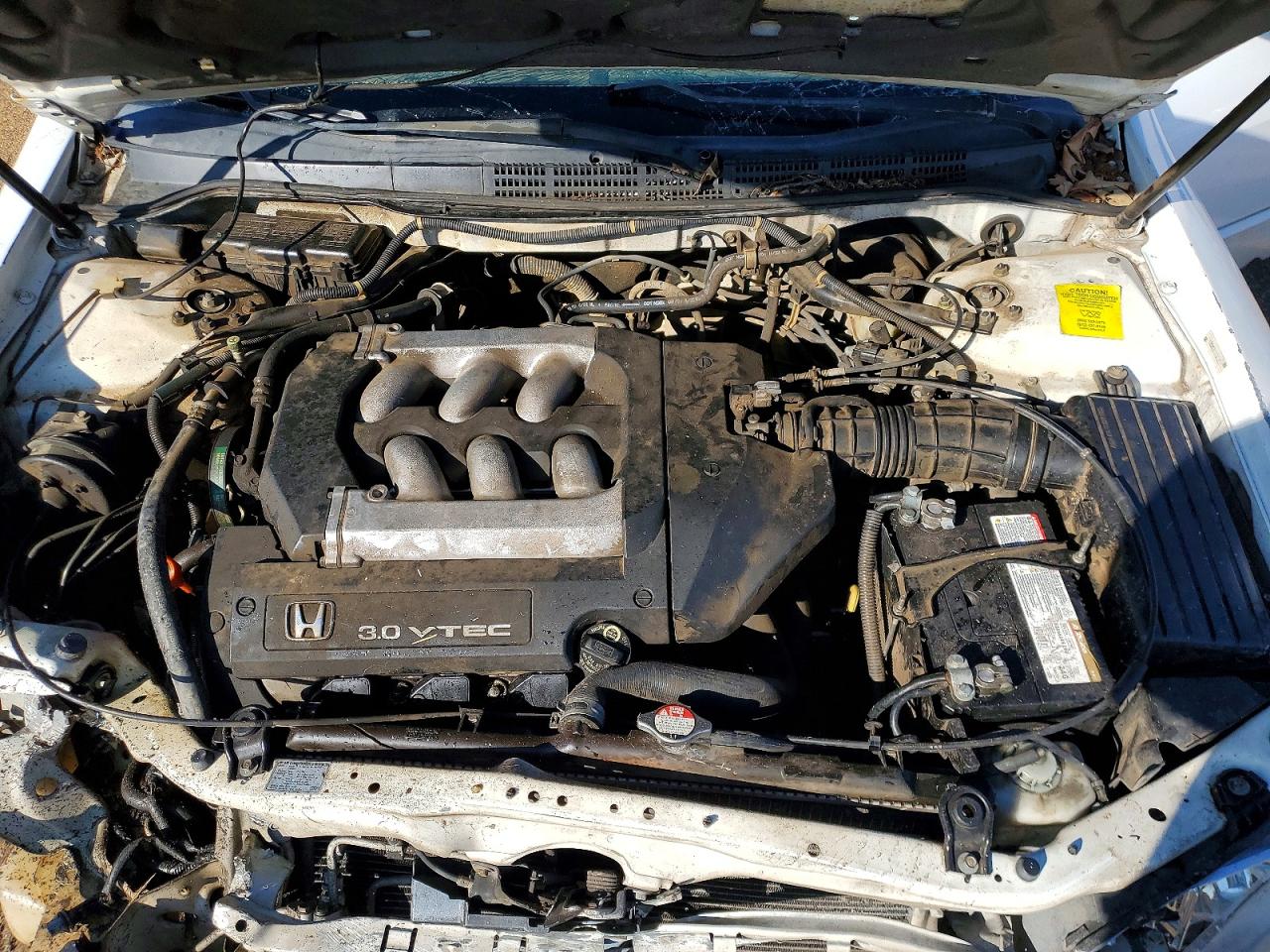 2002 Honda Accord Ex White vin: 1HGCG16532A032618