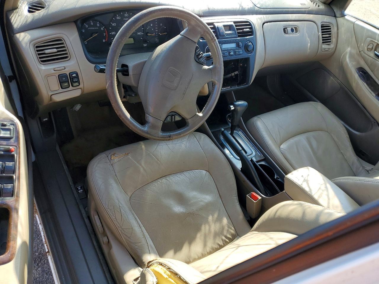2002 Honda Accord Ex White vin: 1HGCG16532A032618