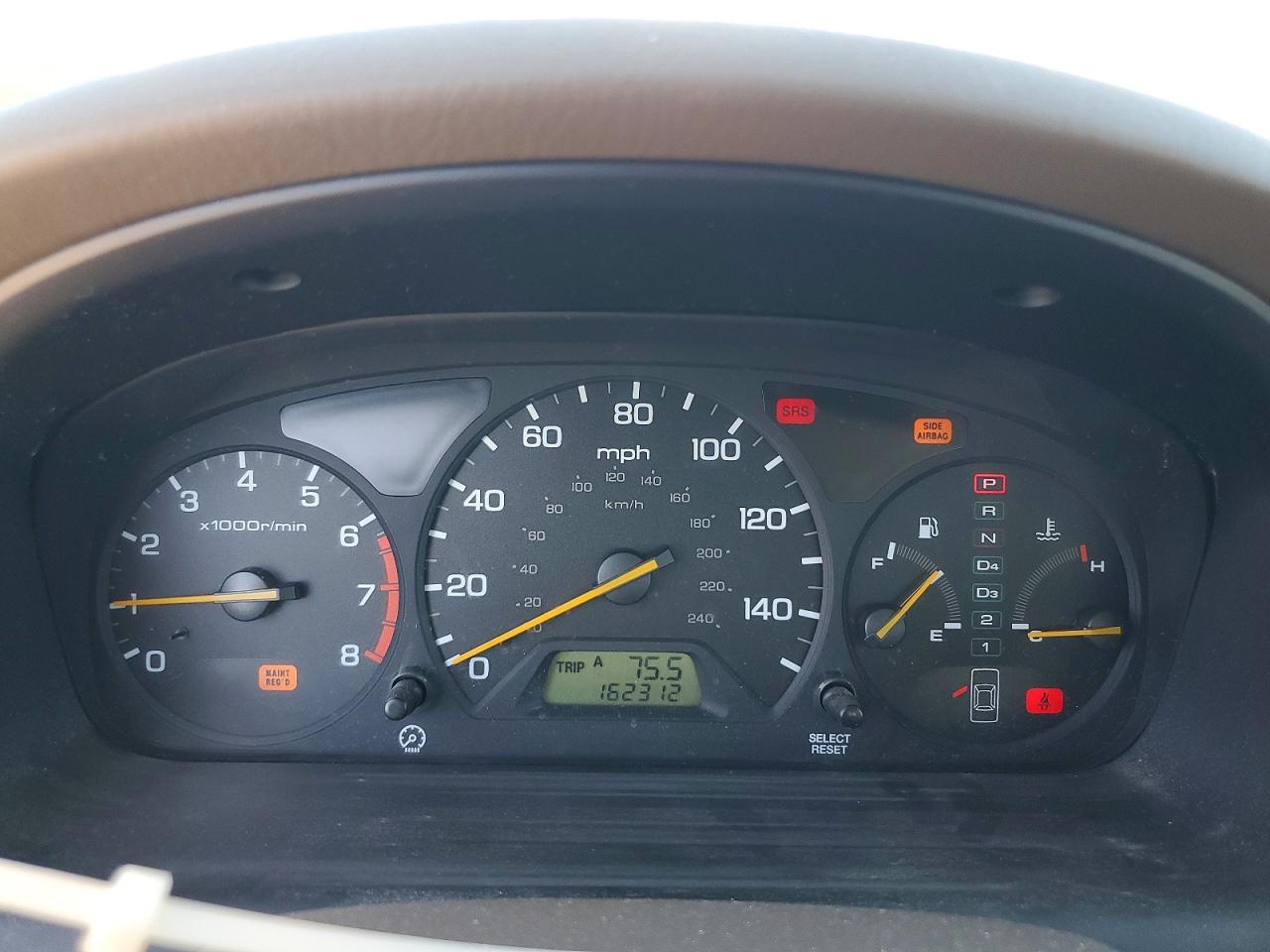 2002 Honda Accord Ex Зеленый vin: 1HGCG16532A074478