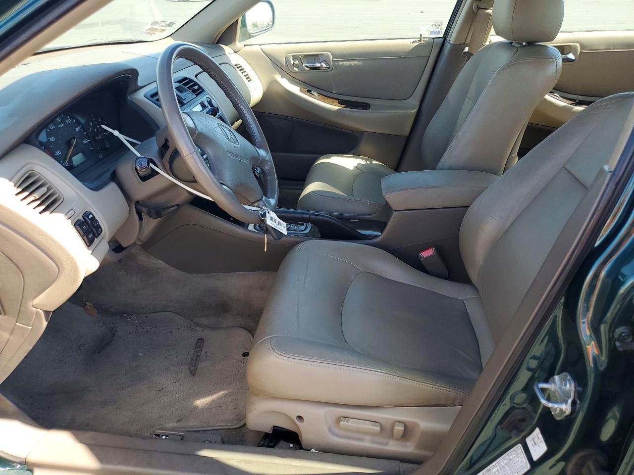 2002 Honda Accord Ex Зеленый vin: 1HGCG16532A074478