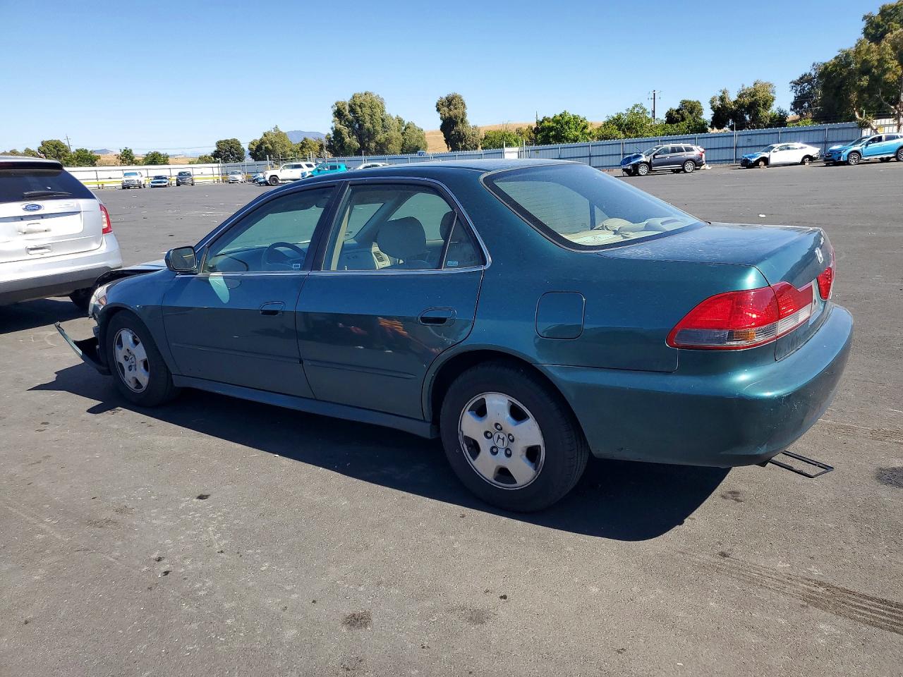 2002 Honda Accord Ex Зеленый vin: 1HGCG16532A074478