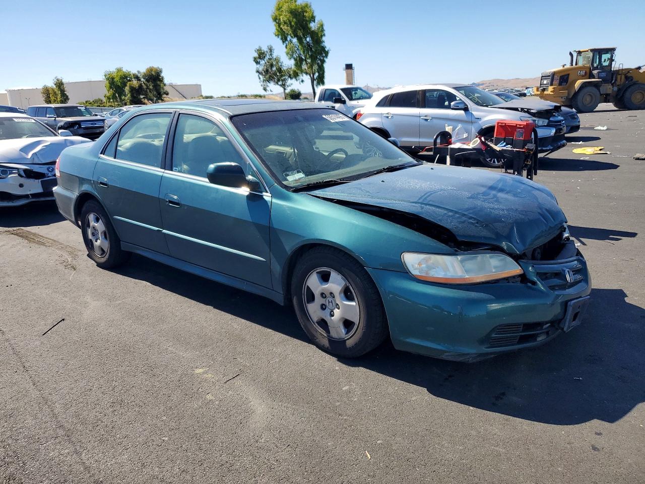2002 Honda Accord Ex Зеленый vin: 1HGCG16532A074478