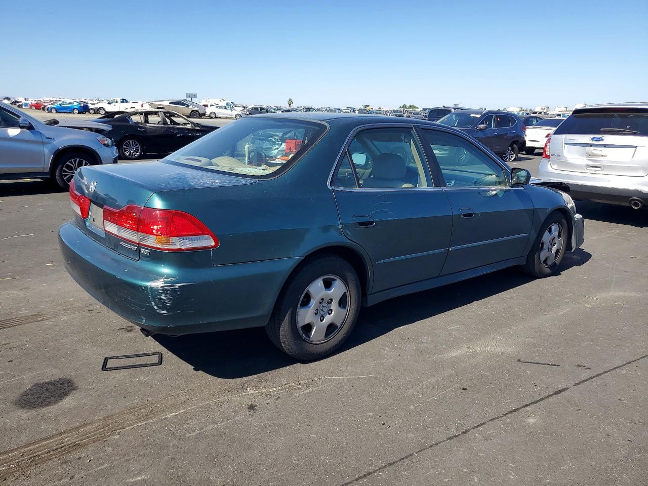 2002 Honda Accord Ex Зеленый vin: 1HGCG16532A074478