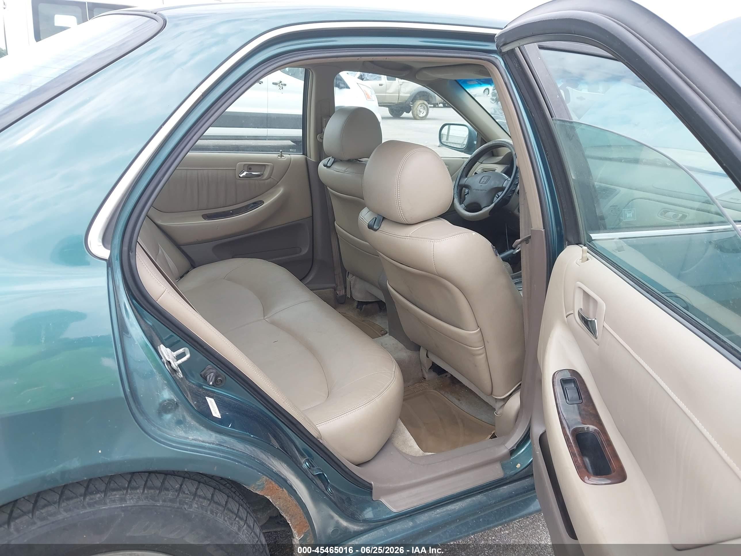2002 Honda Accord 3.0 Ex Green vin: 1HGCG16532A080068