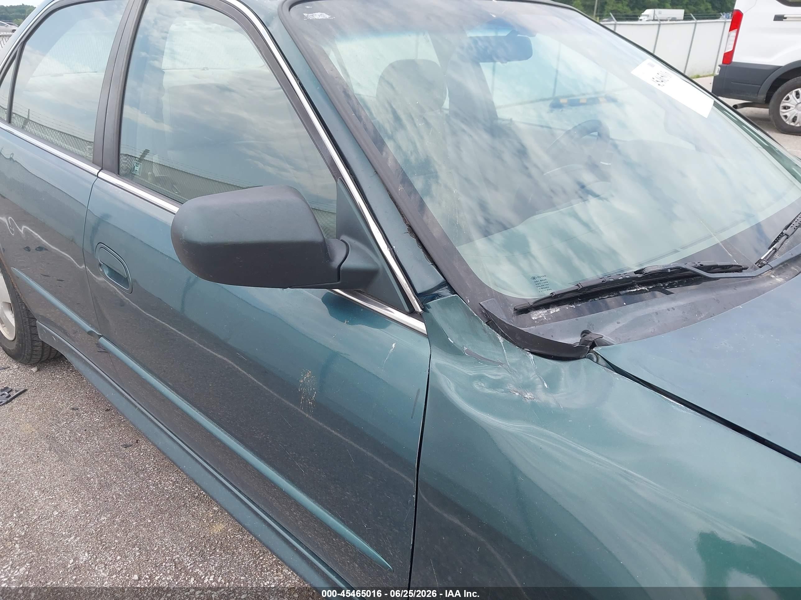 2002 Honda Accord 3.0 Ex Green vin: 1HGCG16532A080068