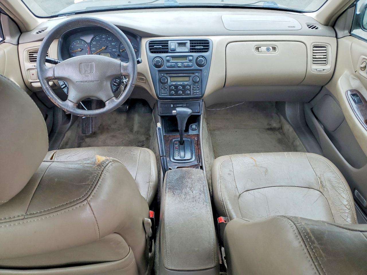1998 Honda Accord Ex Green vin: 1HGCG1653WA019275