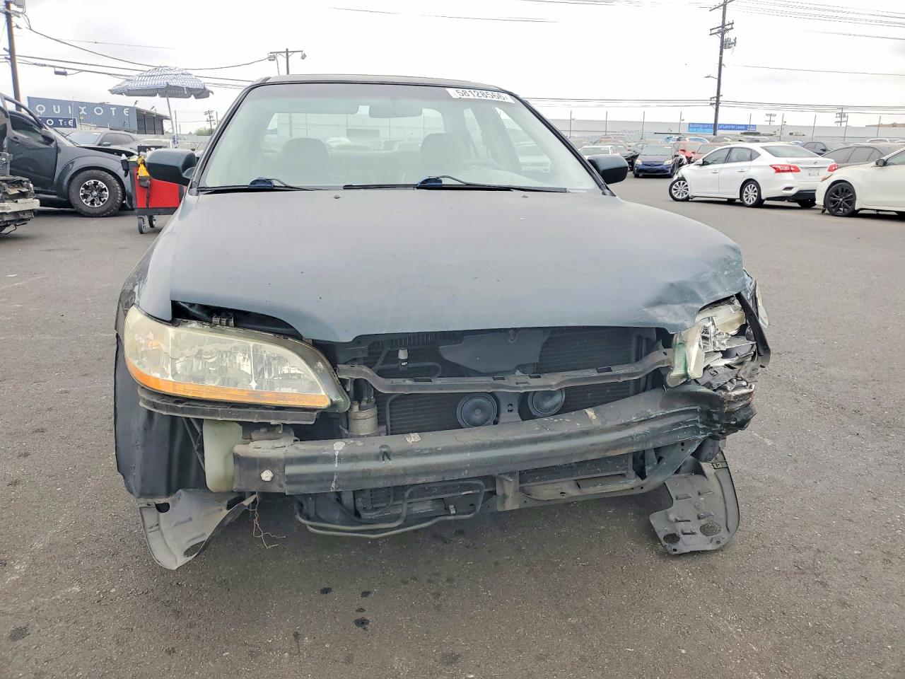 1998 Honda Accord Ex Green vin: 1HGCG1653WA019275