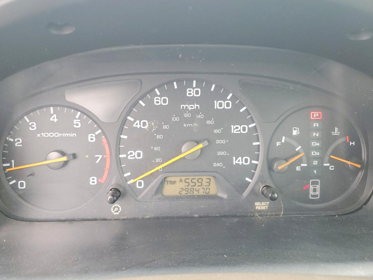 1998 Honda Accord Ex Green vin: 1HGCG1653WA019275