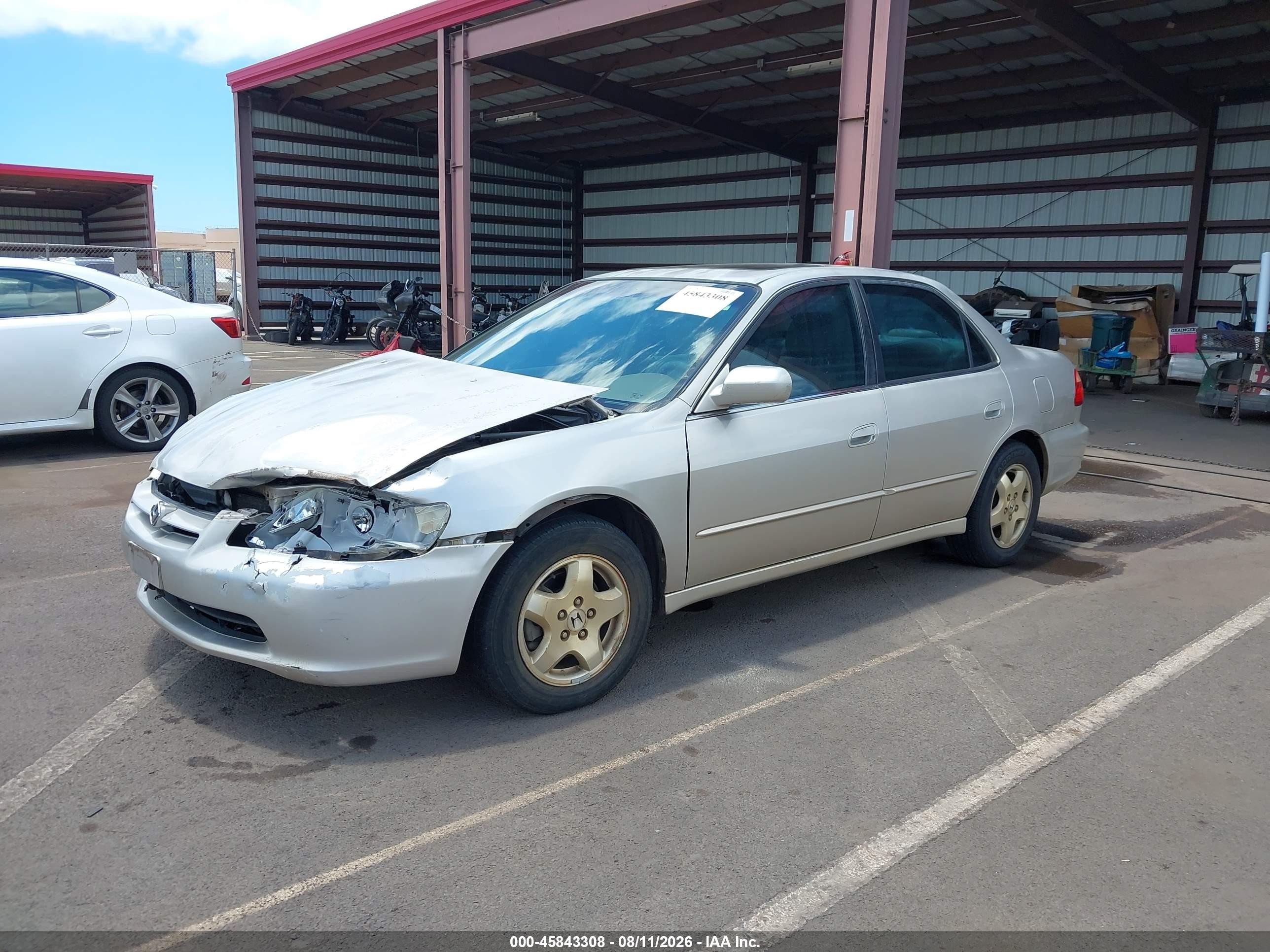 1998 Honda Accord Ex V6 Gold vin: 1HGCG1653WA053393