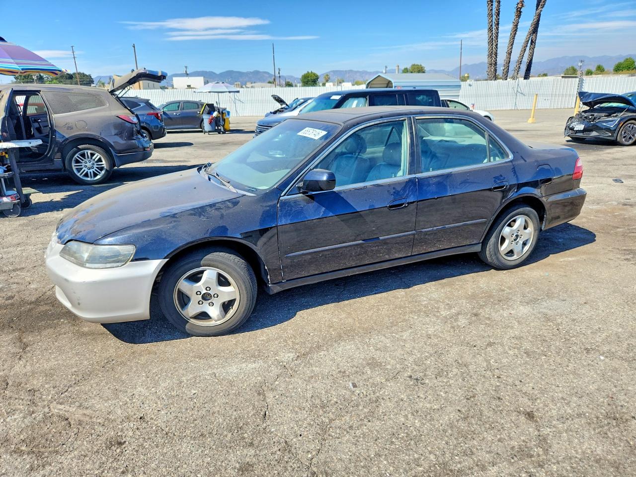 1999 Honda Accord Ex Black vin: 1HGCG1653XA058529