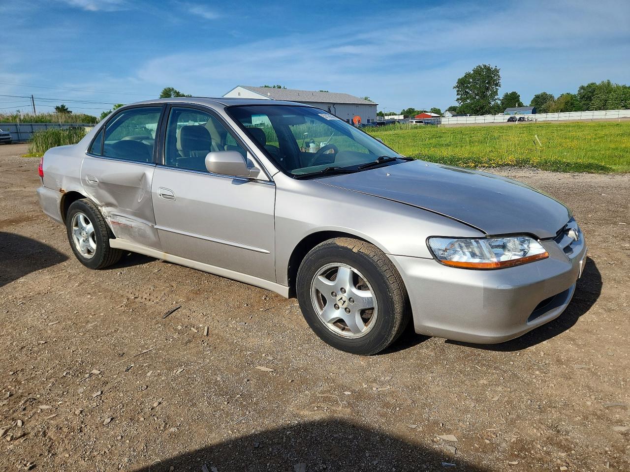 1999 Honda Accord Ex Silver vin: 1HGCG1653XA065691