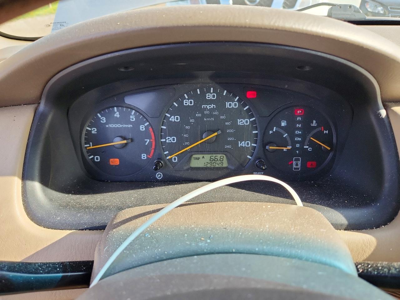 1999 Honda Accord Ex Silver vin: 1HGCG1653XA065691
