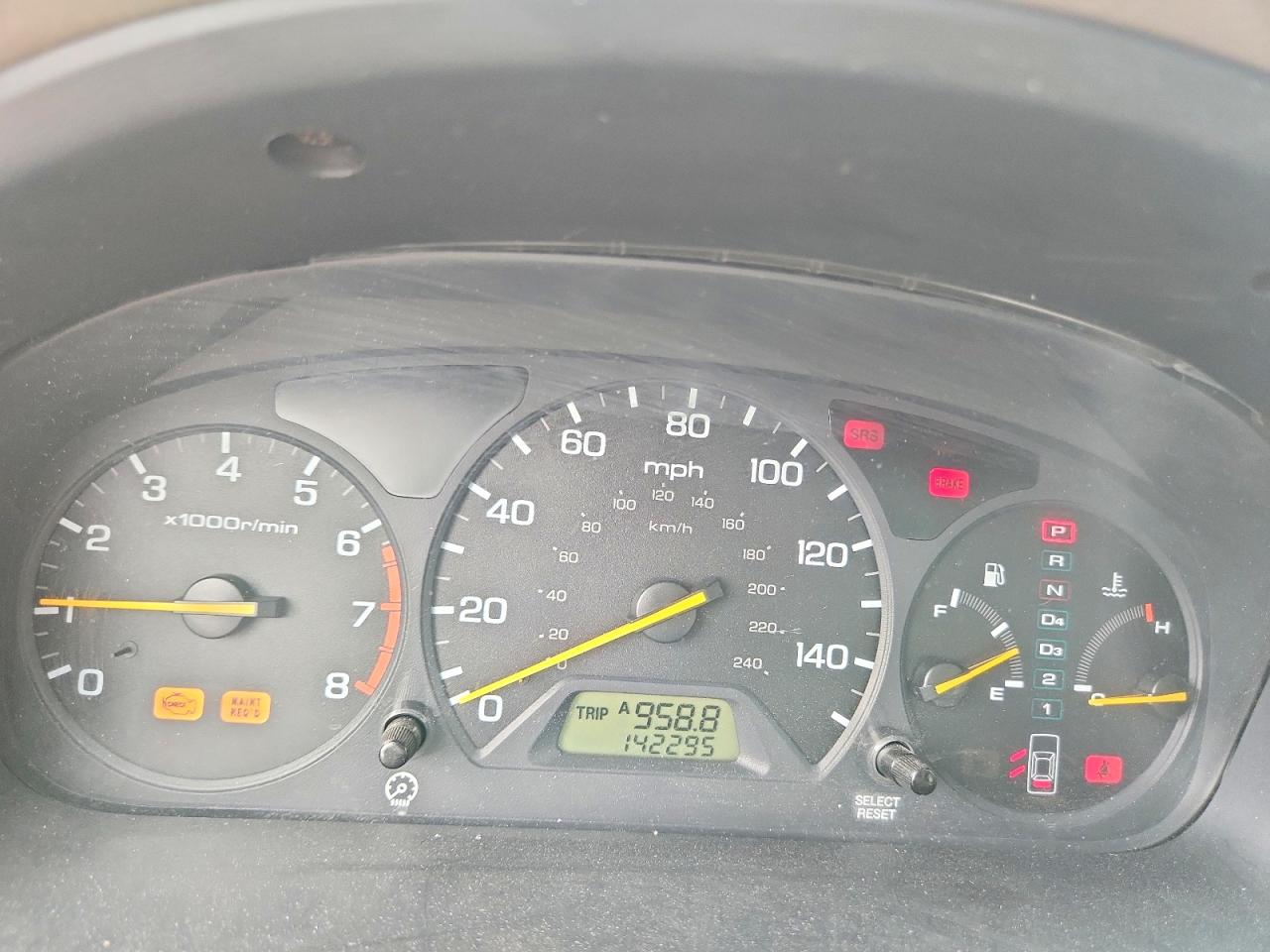 2000 Honda Accord Ex Gold vin: 1HGCG1653YA027007