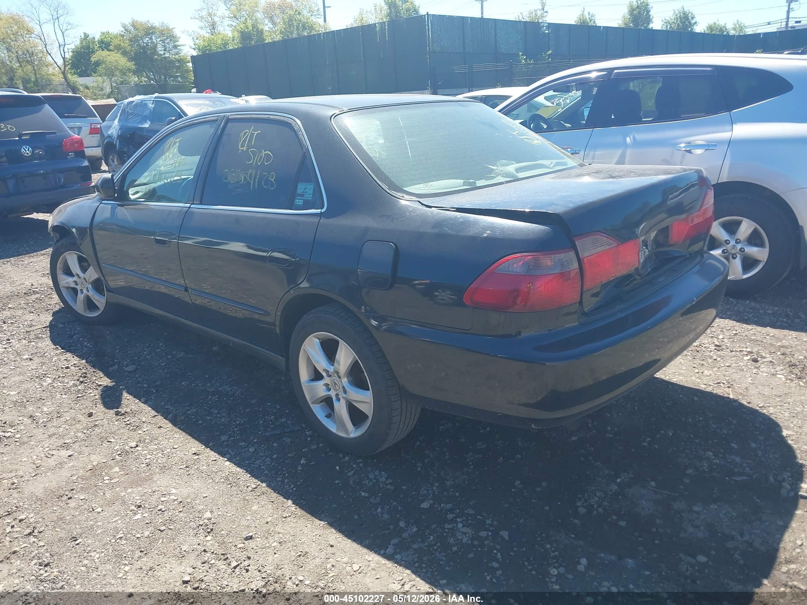 2000 Honda Accord 3.0 Ex Black vin: 1HGCG1653YA039500