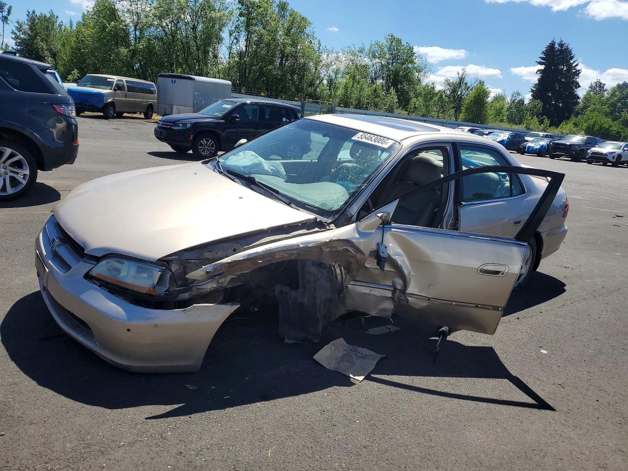 2000 Honda Accord Ex Gold vin: 1HGCG1653YA049511