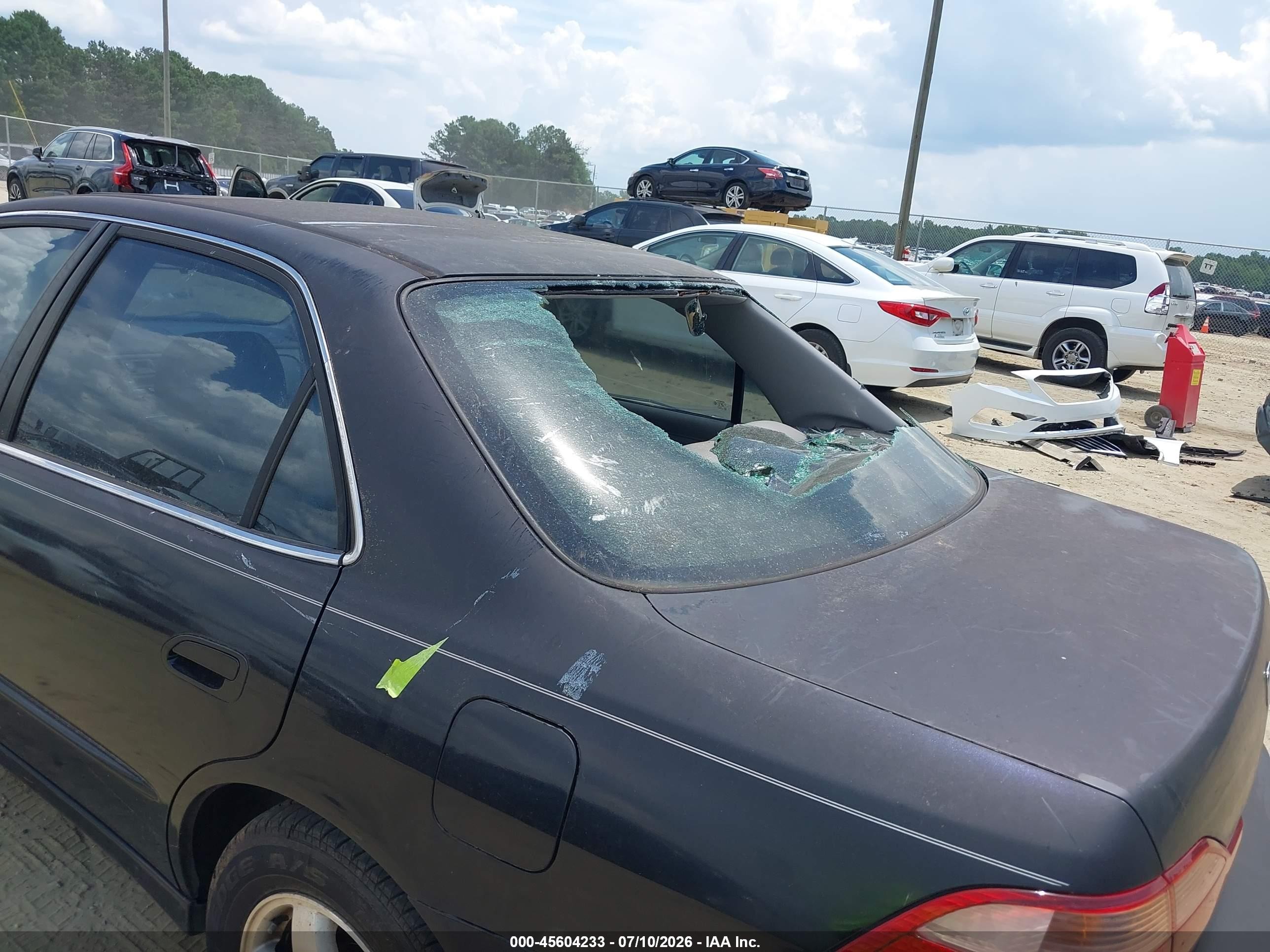 2000 Honda Accord 3.0 Ex Black vin: 1HGCG1653YA051453