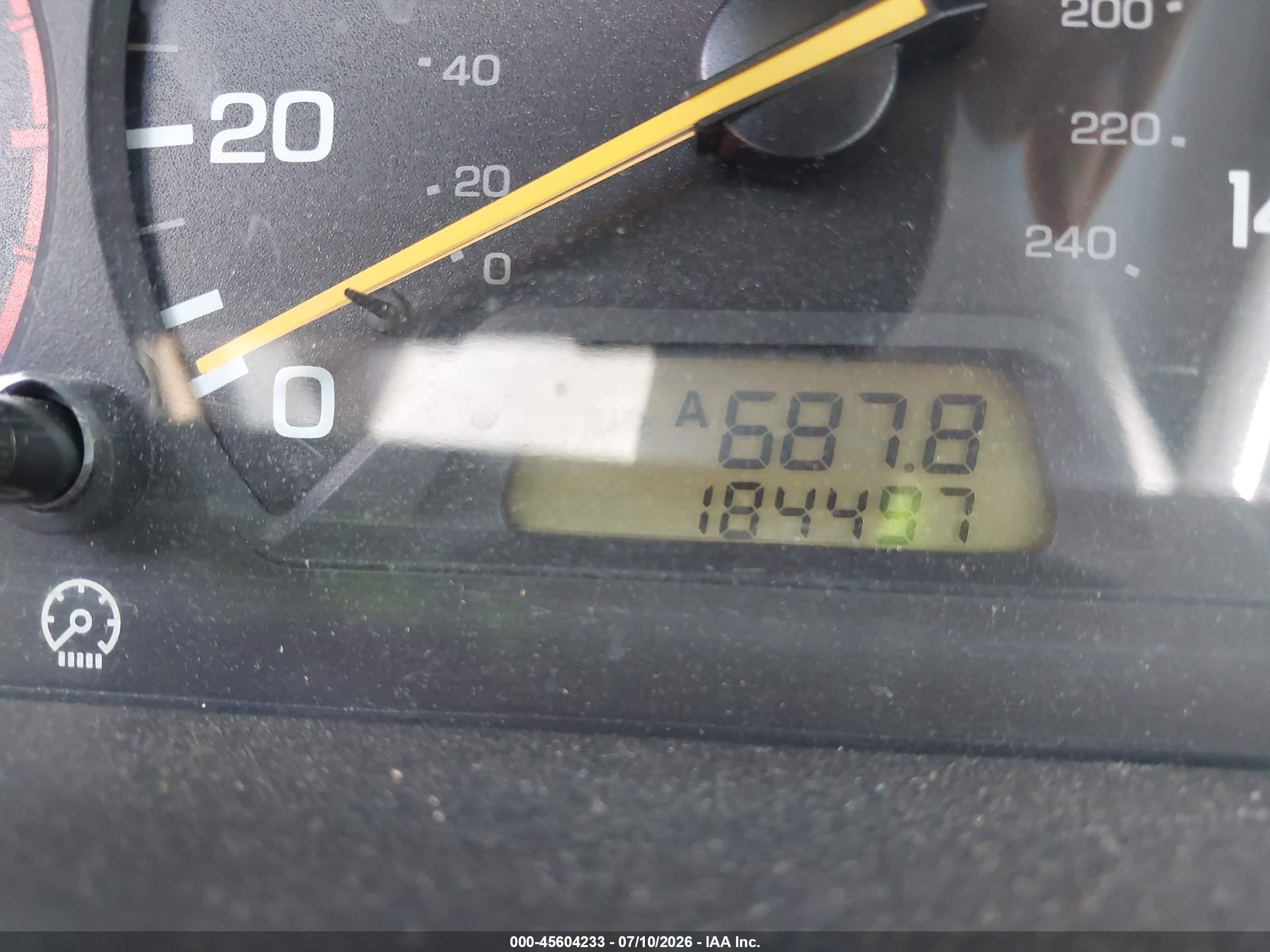 2000 Honda Accord 3.0 Ex Black vin: 1HGCG1653YA051453