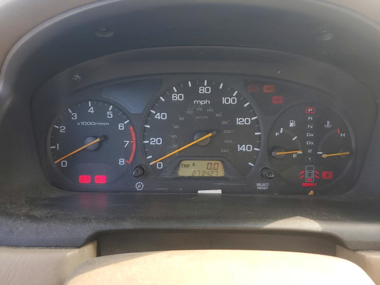 2000 Honda Accord Ex White vin: 1HGCG1653YA065899