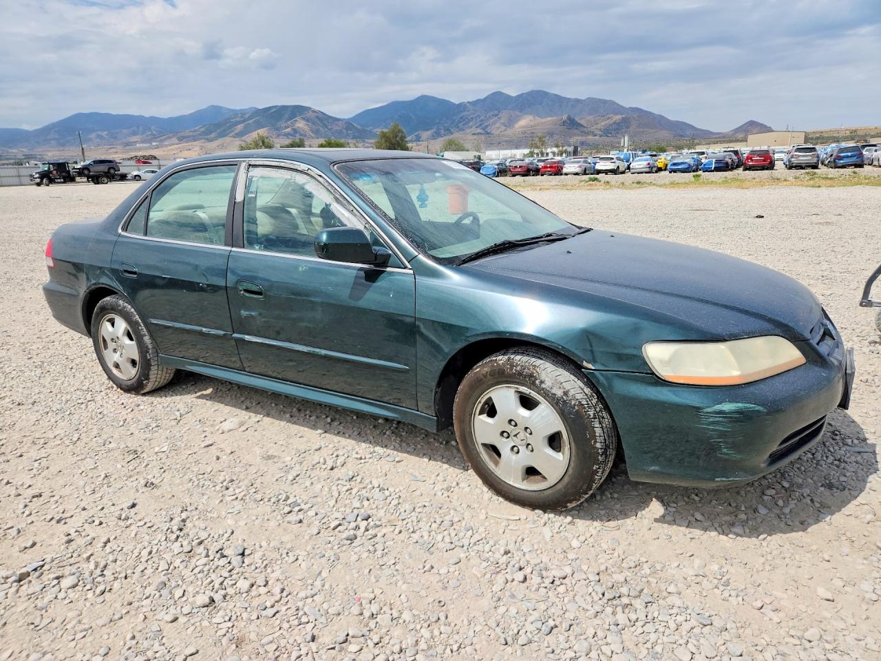 2001 Honda Accord Ex Green vin: 1HGCG16541A004602