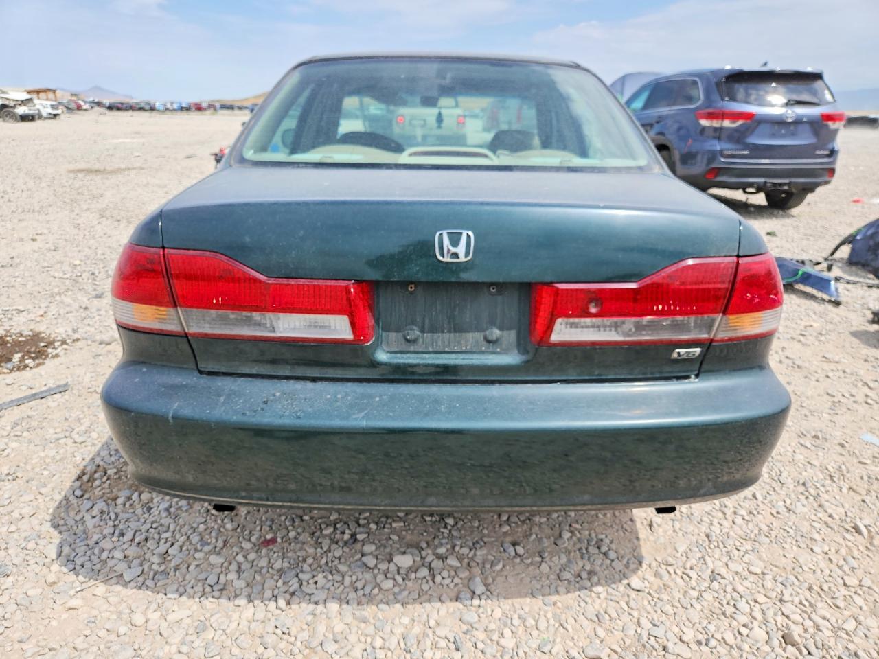 2001 Honda Accord Ex Green vin: 1HGCG16541A004602