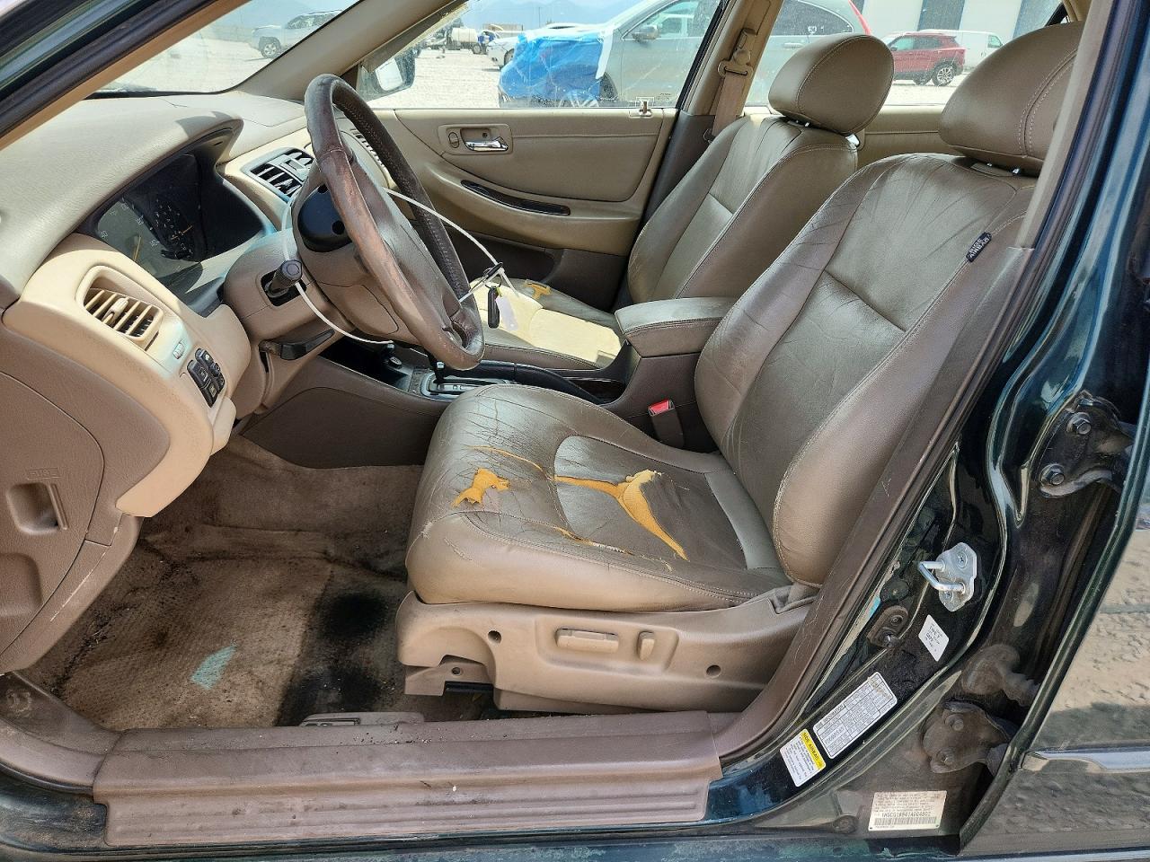 2001 Honda Accord Ex Green vin: 1HGCG16541A004602