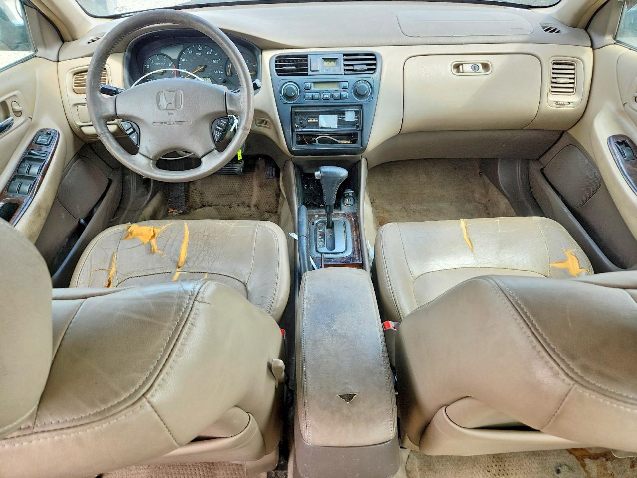 2001 Honda Accord Ex Green vin: 1HGCG16541A004602