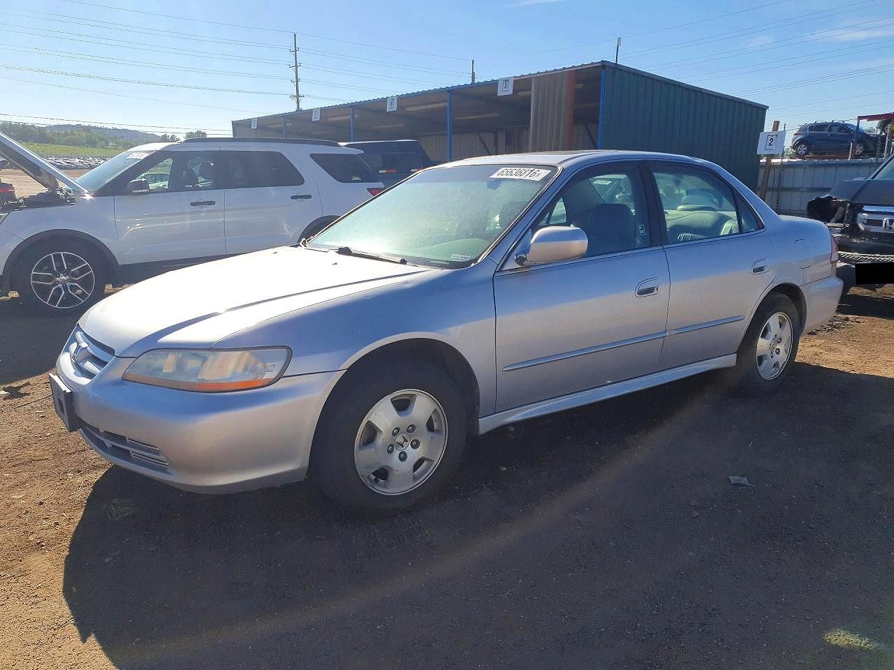 2001 Honda Accord Ex Silver vin: 1HGCG16541A007967