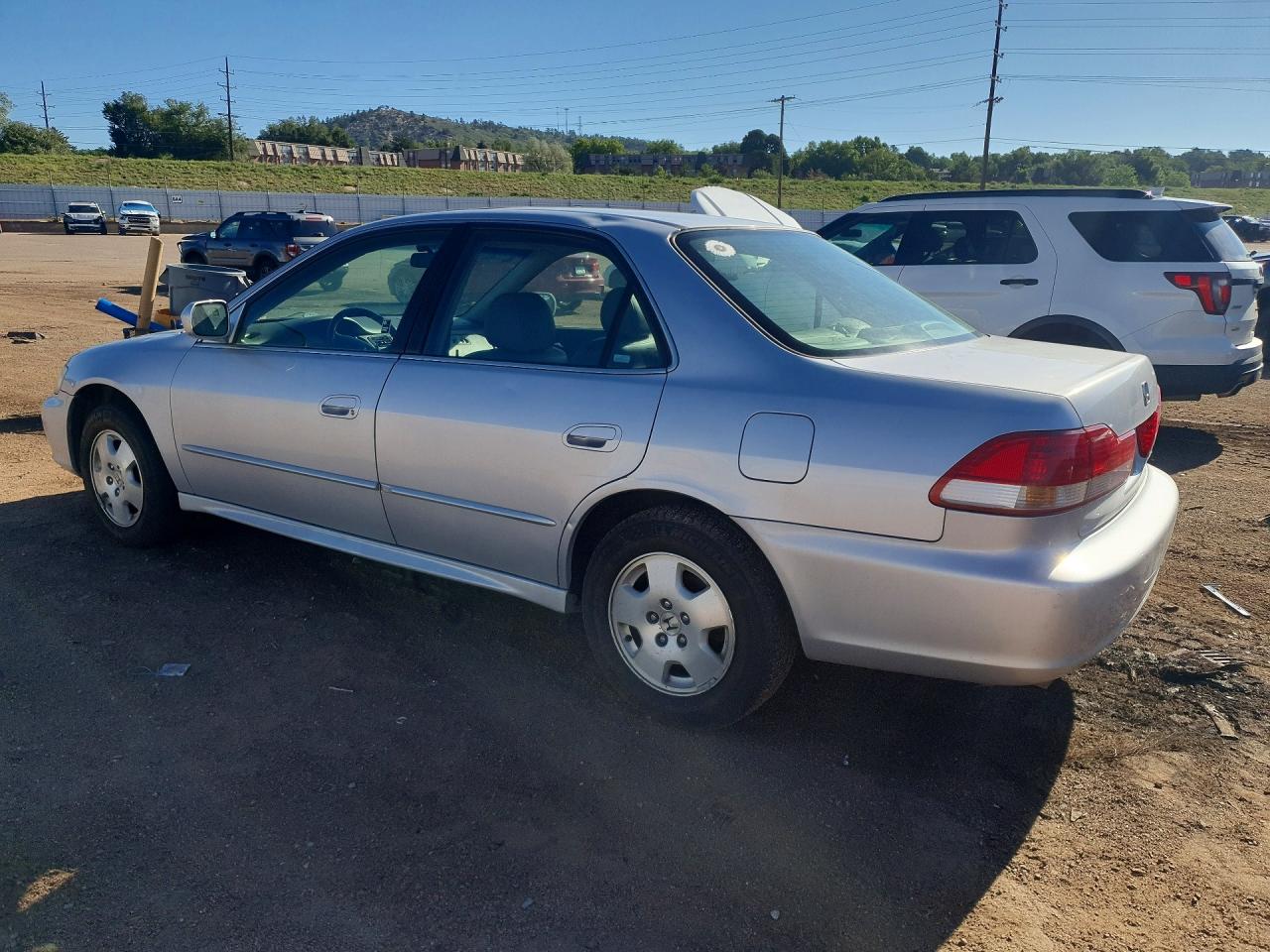 2001 Honda Accord Ex Silver vin: 1HGCG16541A007967
