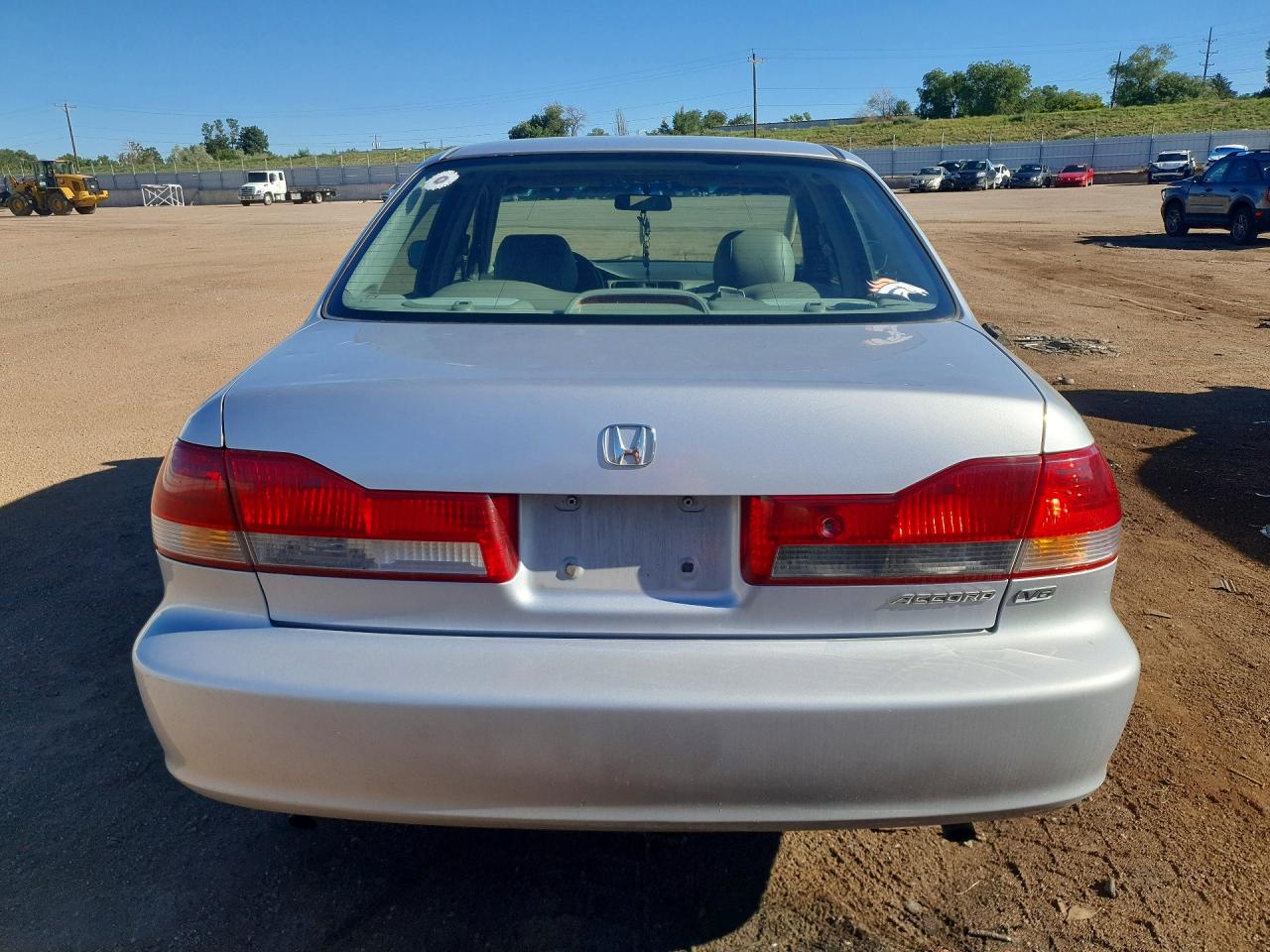 2001 Honda Accord Ex Silver vin: 1HGCG16541A007967