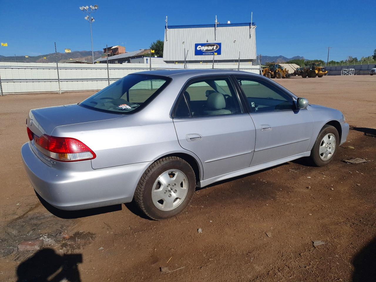 2001 Honda Accord Ex Silver vin: 1HGCG16541A007967