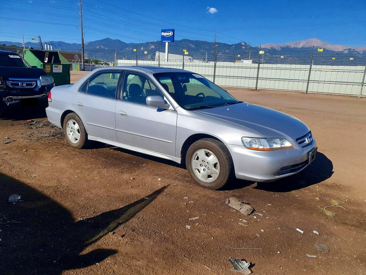 2001 Honda Accord Ex Silver vin: 1HGCG16541A007967