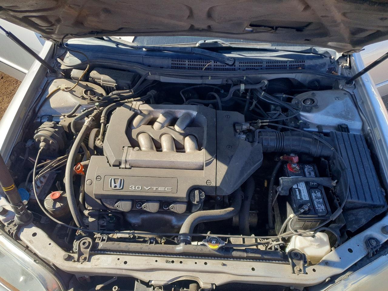 2001 Honda Accord Ex Silver vin: 1HGCG16541A007967