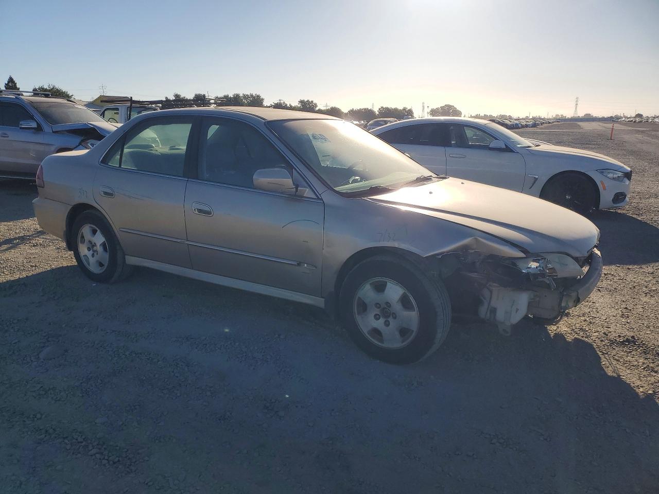 2001 Honda Accord Ex Tan vin: 1HGCG16541A008892