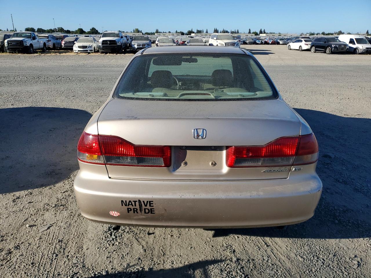 2001 Honda Accord Ex Tan vin: 1HGCG16541A008892
