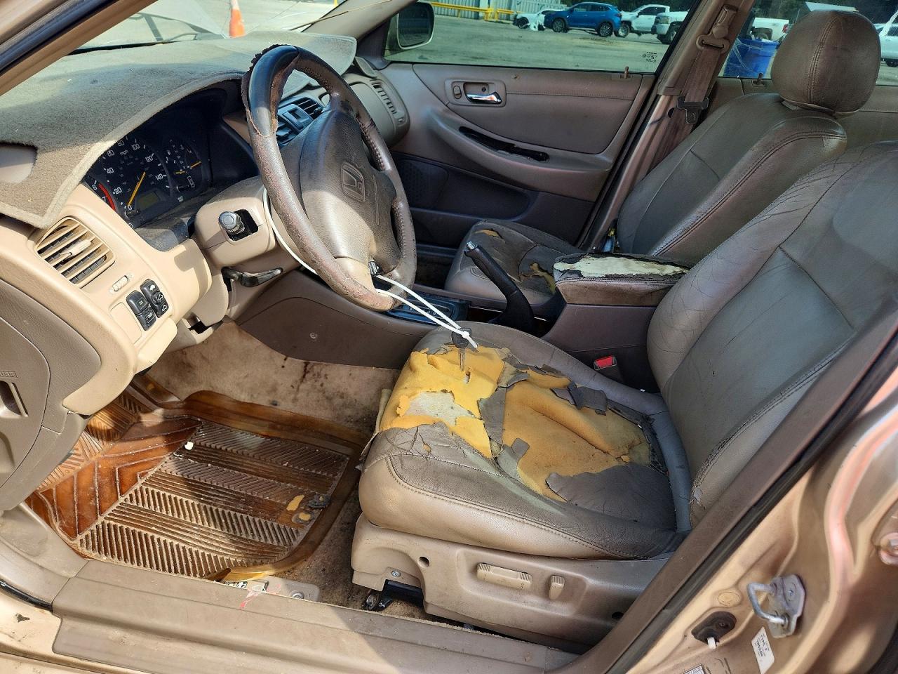 2001 Honda Accord Ex Tan vin: 1HGCG16541A024302