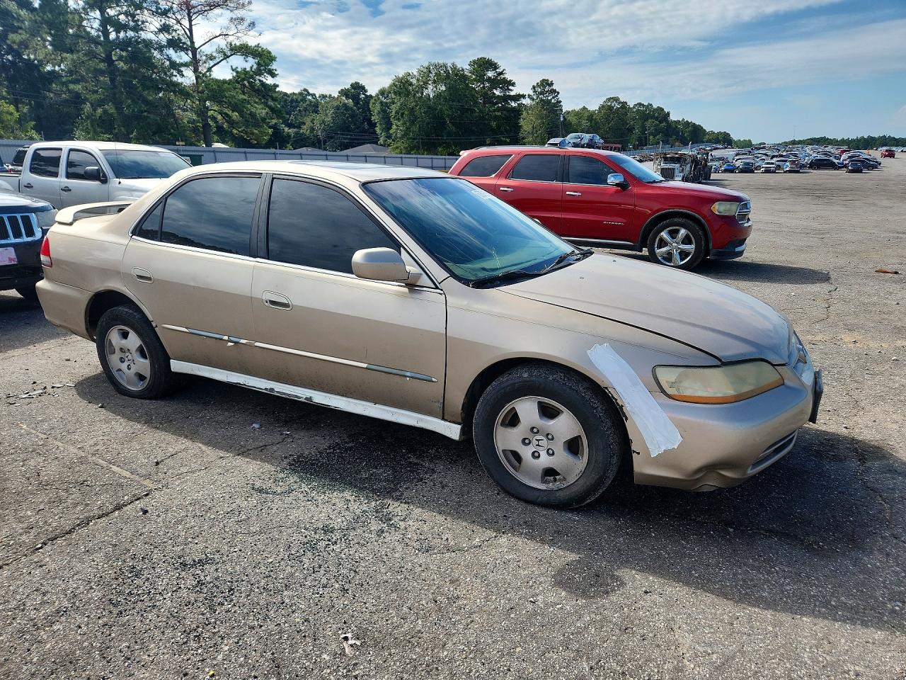 2001 Honda Accord Ex Tan vin: 1HGCG16541A024302