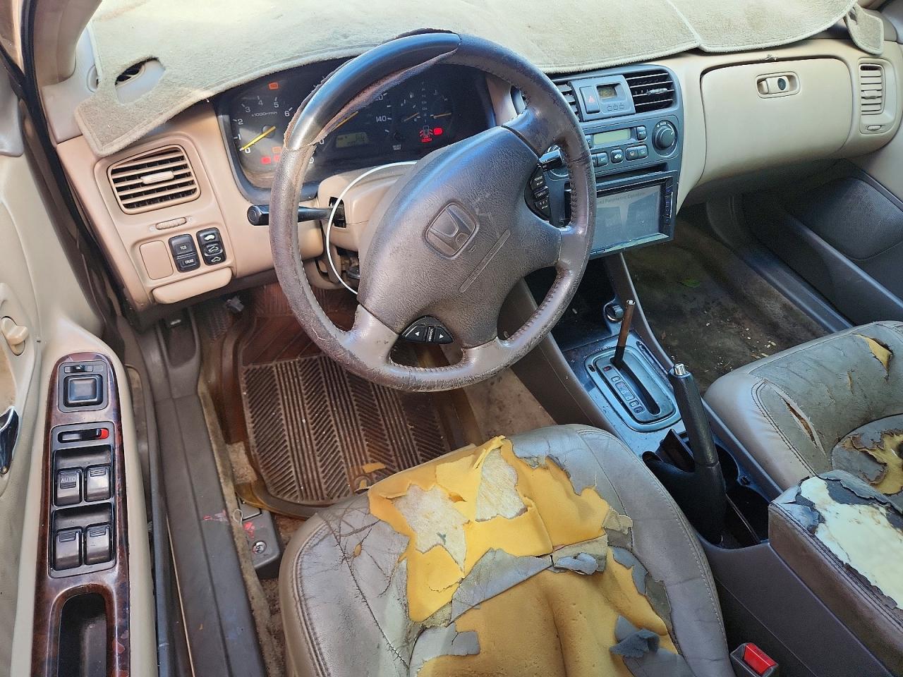 2001 Honda Accord Ex Tan vin: 1HGCG16541A024302