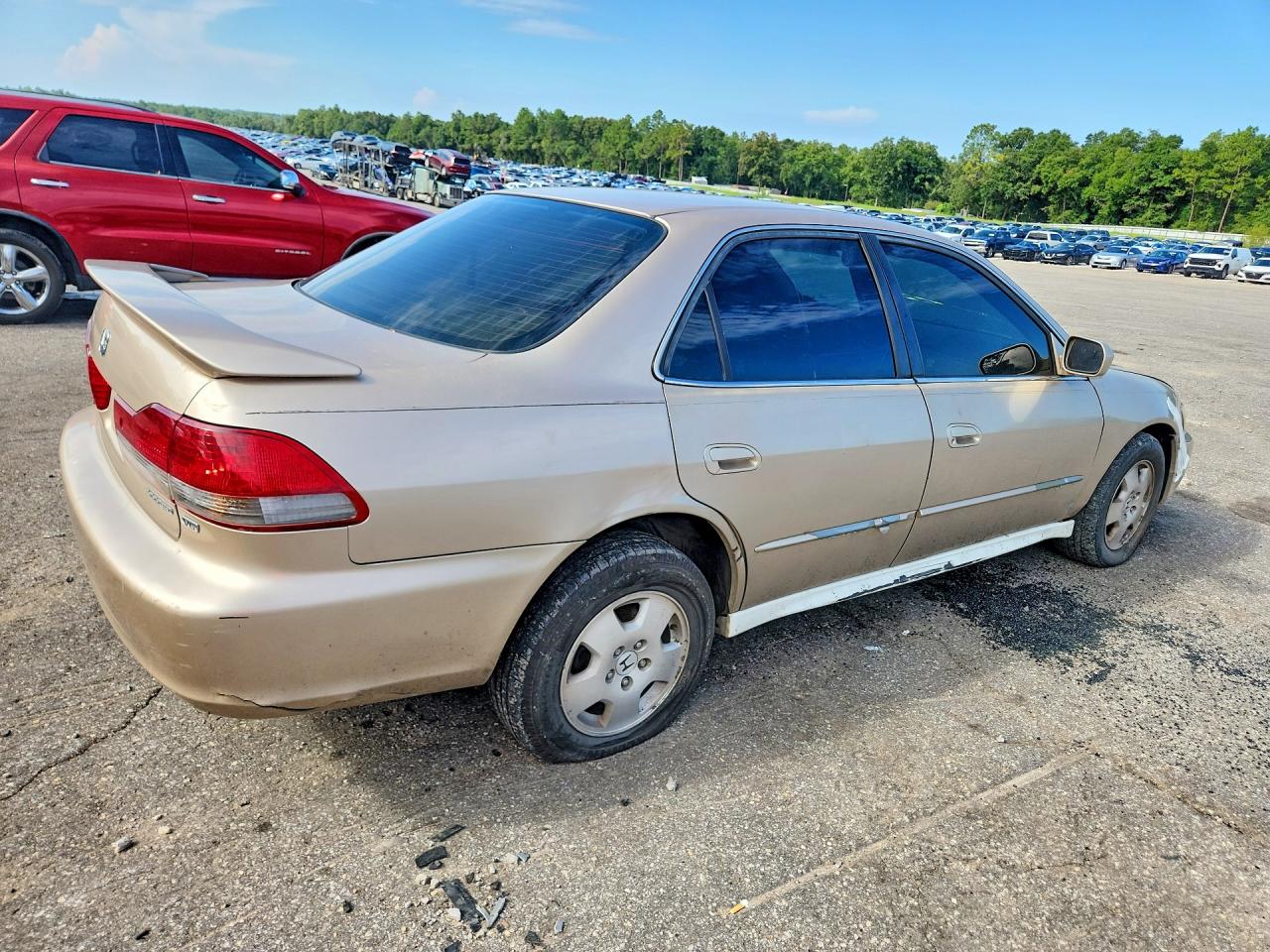 2001 Honda Accord Ex Tan vin: 1HGCG16541A024302