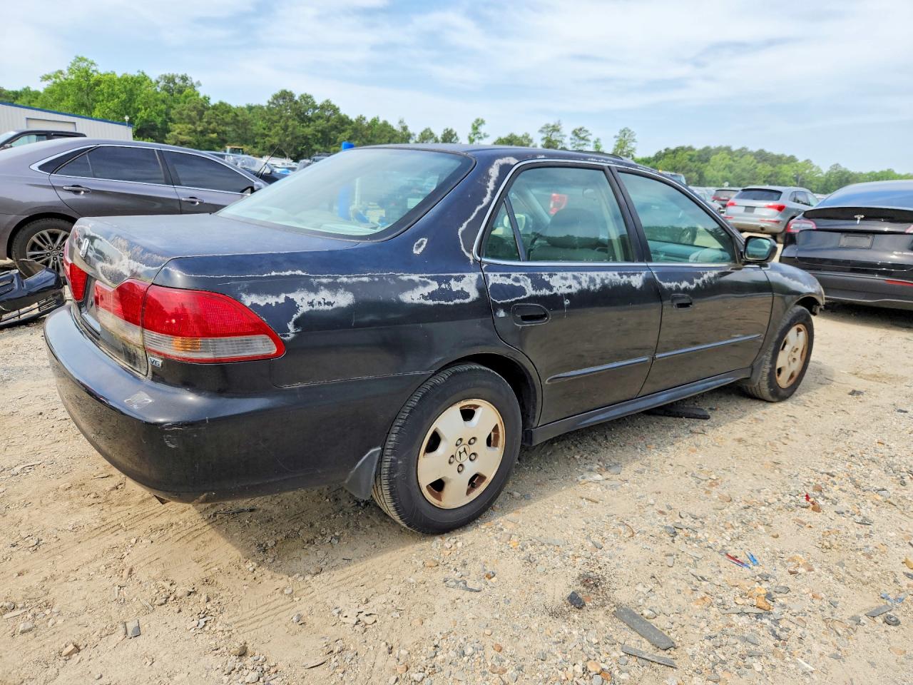 2001 Honda Accord Ex Black vin: 1HGCG16541A031458