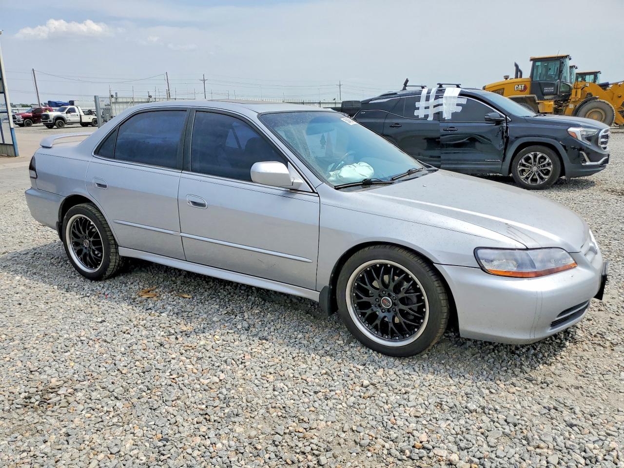 2001 Honda Accord Ex Silver vin: 1HGCG16541A053346
