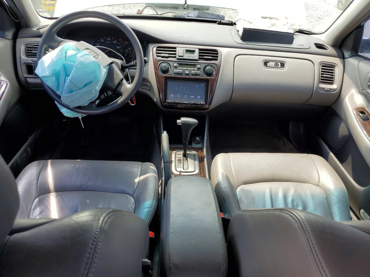 2001 Honda Accord Ex Silver vin: 1HGCG16541A053346