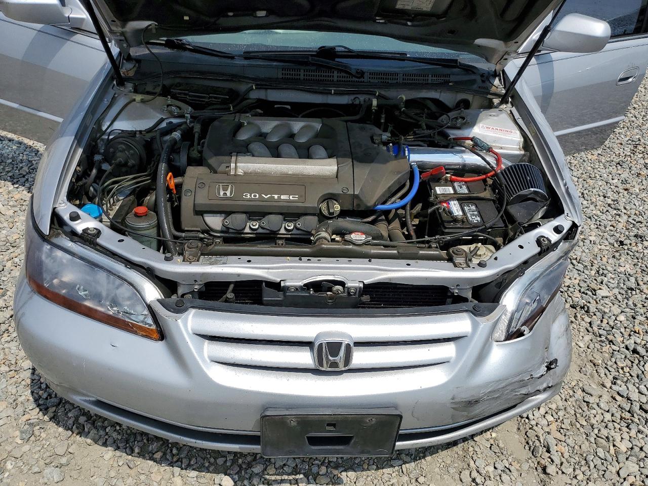 2001 Honda Accord Ex Silver vin: 1HGCG16541A053346